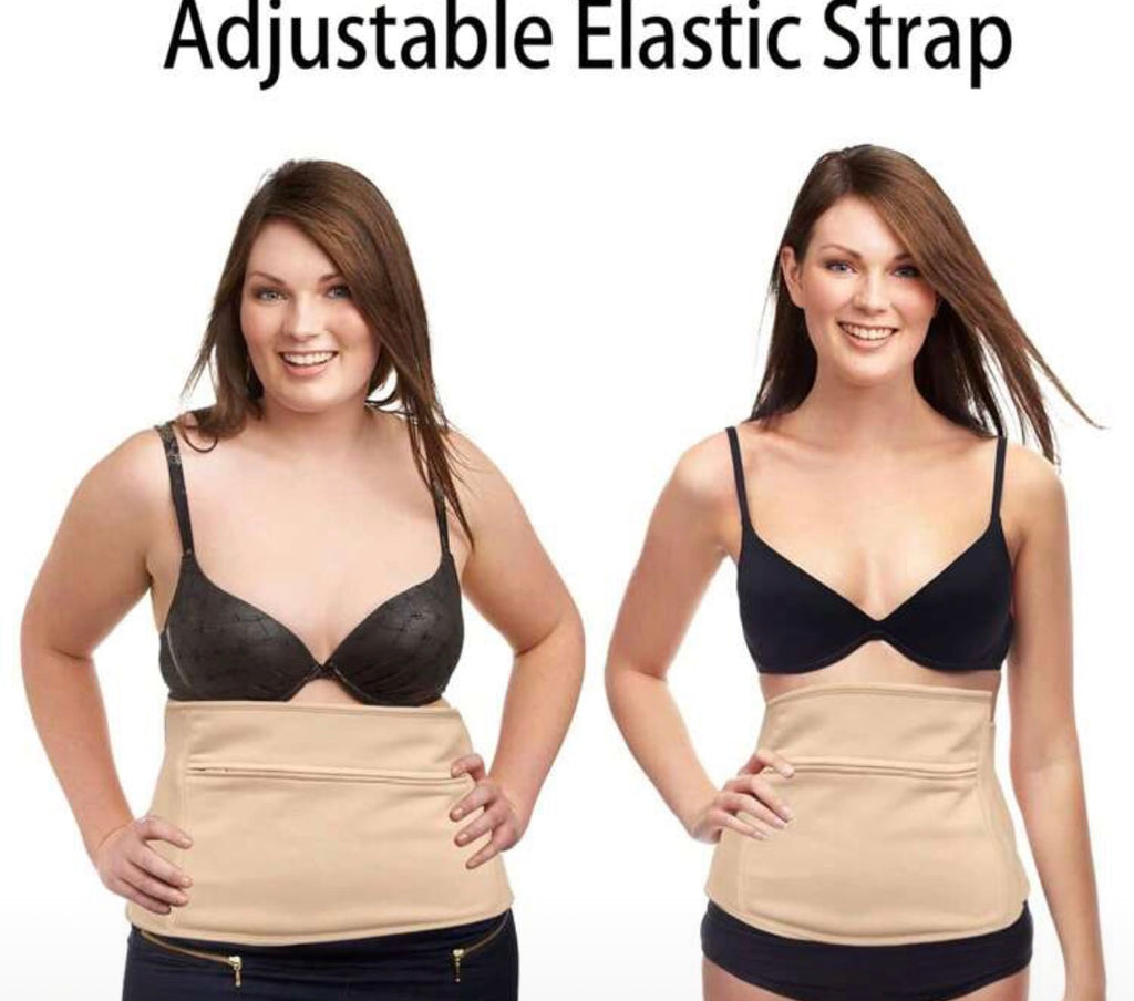 2pcs Reusable Castor Oil Heating Pads Set, Adjustable For Neck And Waist Areas