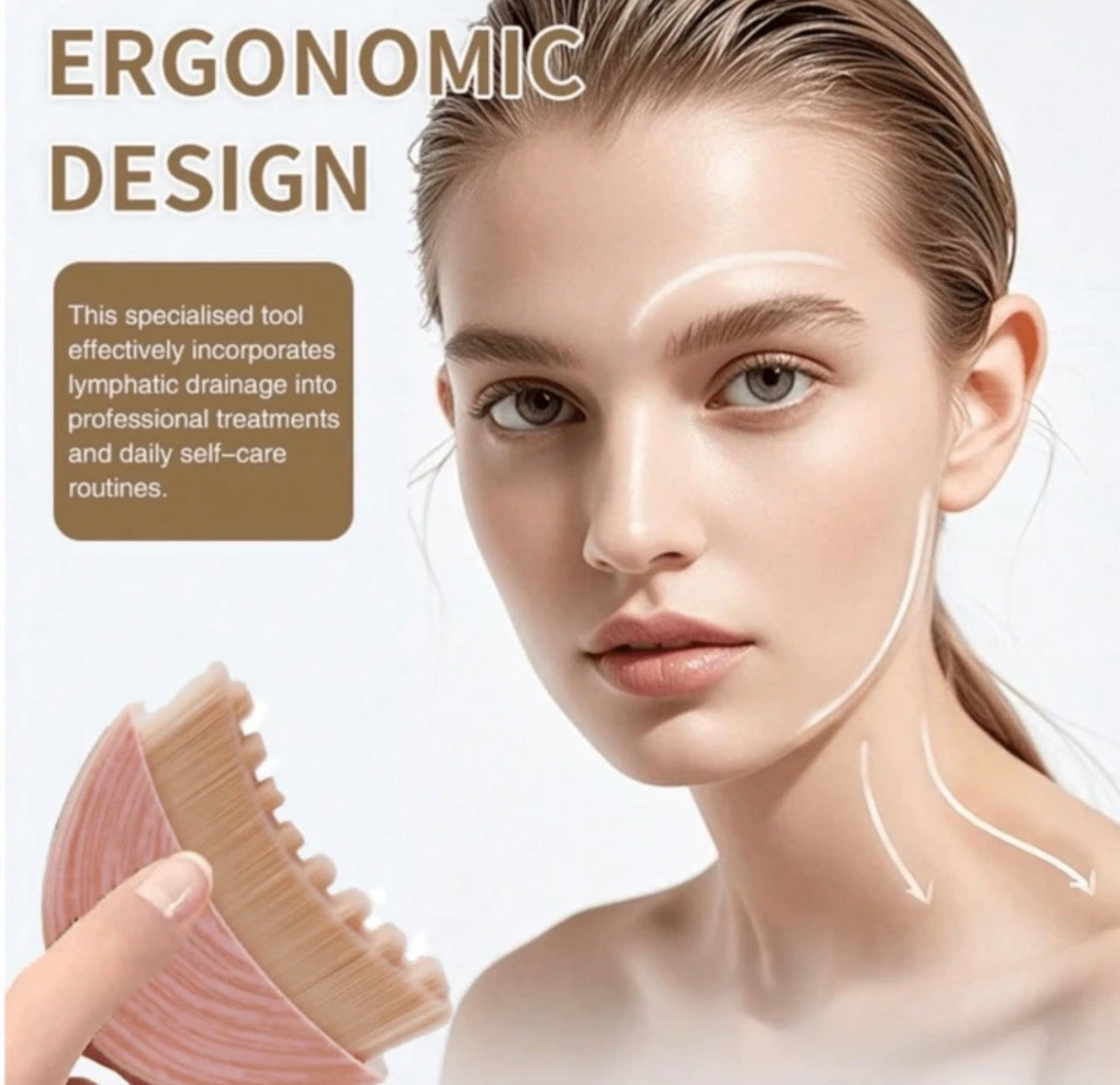 Pink Lymphatic Drainage Shaping Face & Body