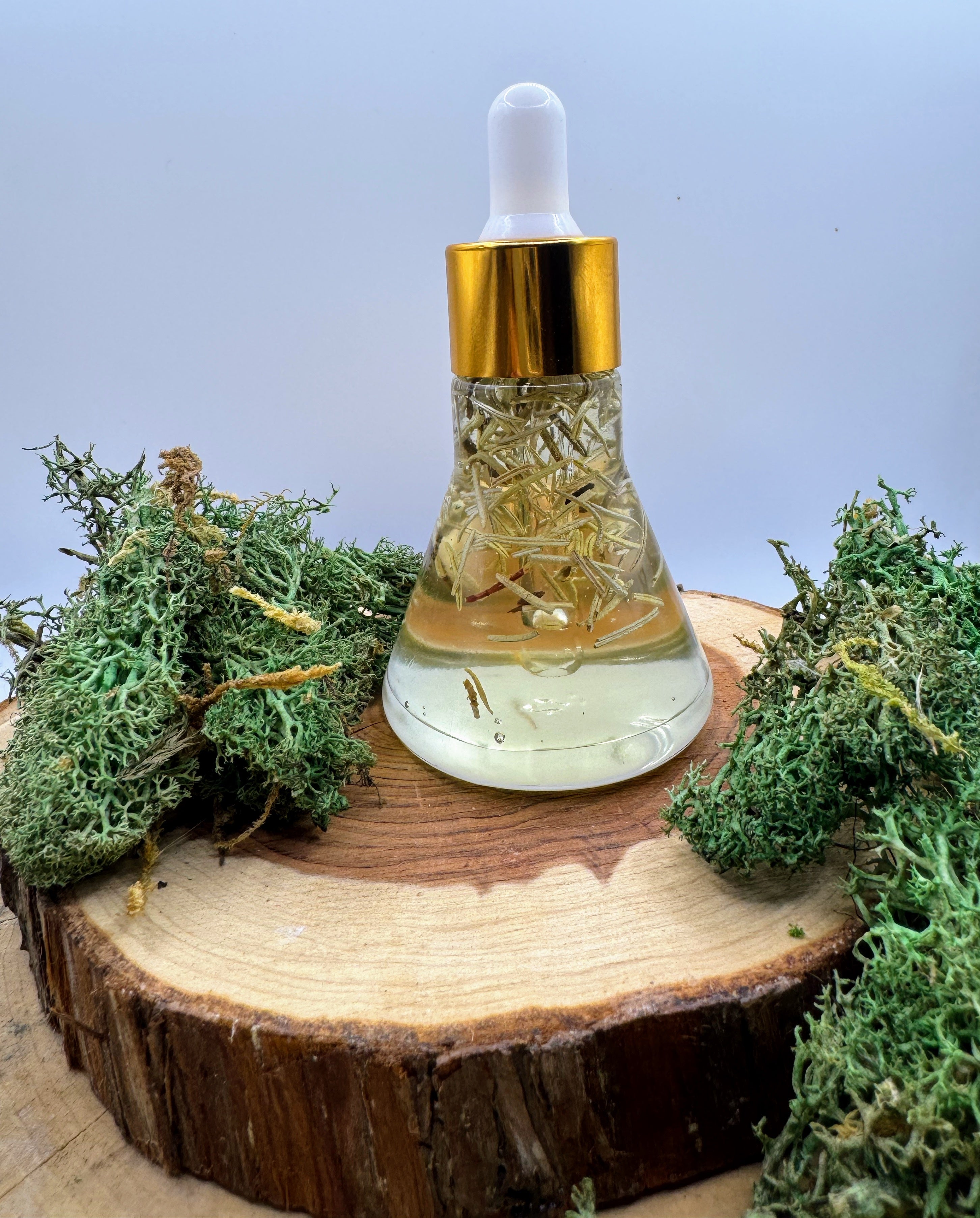 Aceite de Ricino y Romero para el cabello