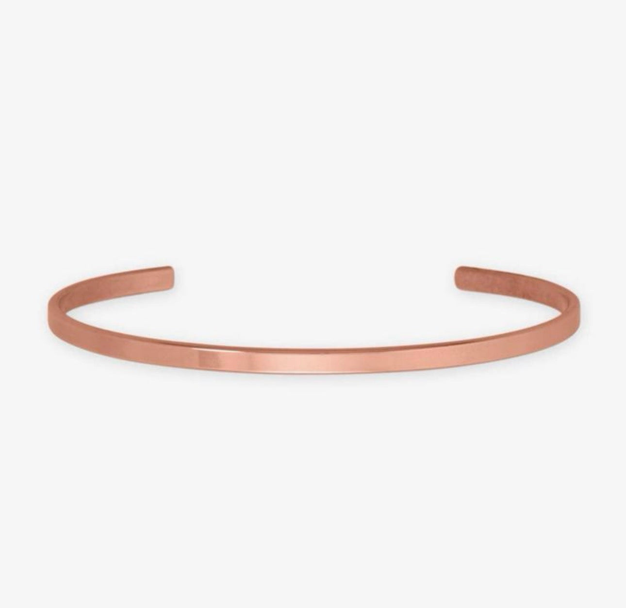 Pulsera de Cobre Delgado Lisa