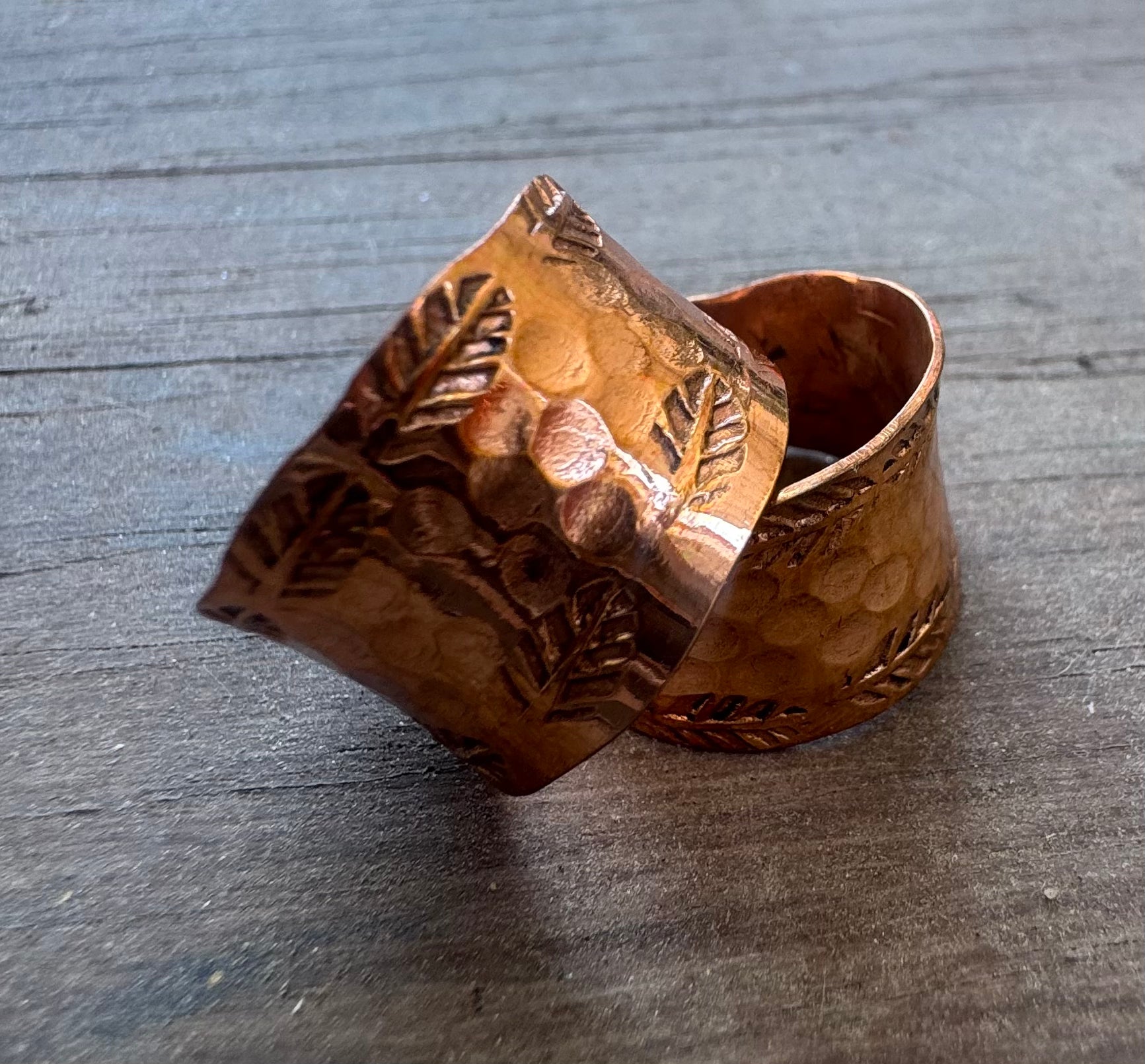 Copper Rings Anillos de Cobre