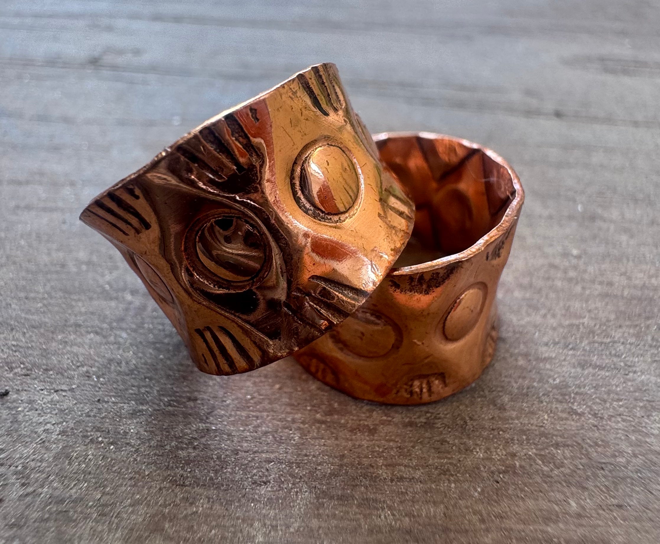 Copper Rings Anillos de Cobre